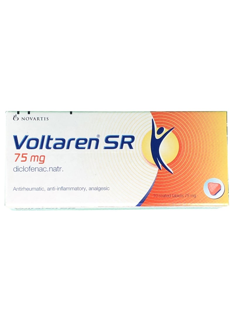 NOVARTIS - Voltaren Sr 75 Mg, 10 Tablets - Image 1