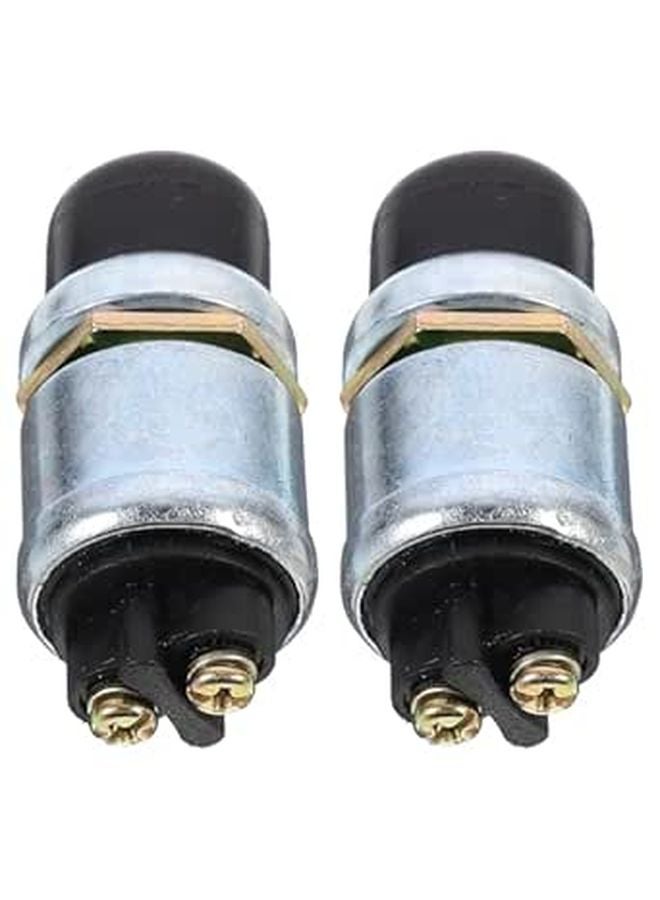 Waterproof Momentary Start Push Button Switch for Car Truck Boat Engine Ignition 2 Pack - Image 1