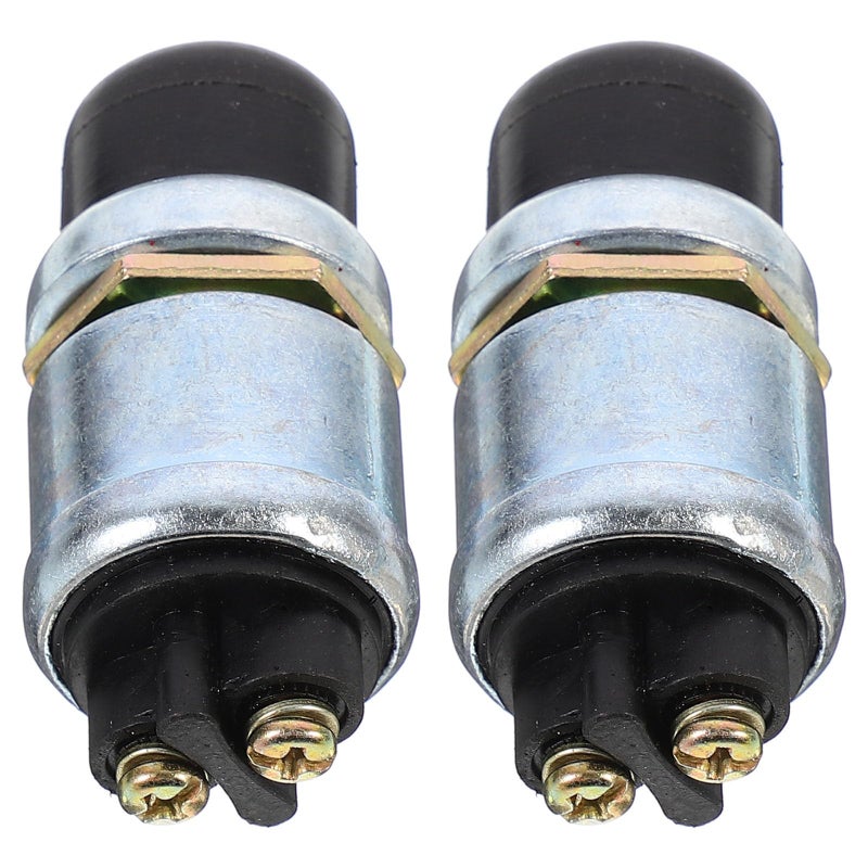 Waterproof Momentary Start Push Button Switch for Car Truck Boat Engine Ignition 2 Pack - Image 2