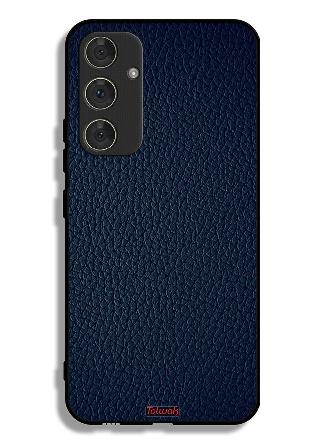 Tolwak Samsung Galaxy A54 5G Protective Case Cover Leather Pattern - Image 1