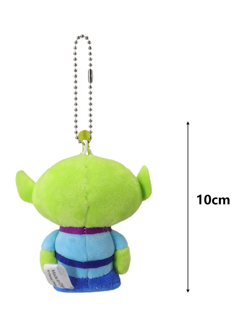 (Three Eyes) 10cm Toy Story Series Plush Toy Backpack Pendant Key Pendant - Image 2