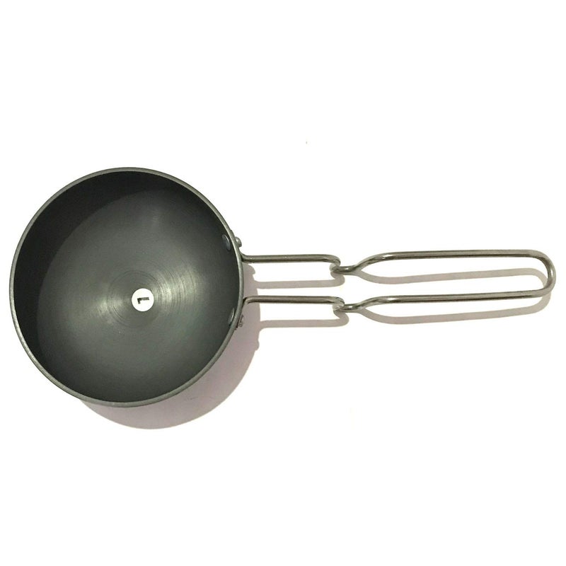 GD GD Tadka Pan Aluminum Non Stick Large Chowka Pan Kadai Vagariya for Cooking Hotel Home Restaurant Spice Heating
