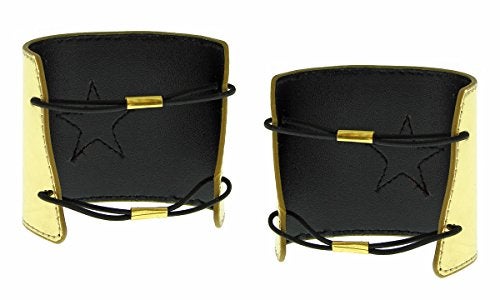 Bioworld Wonder Woman Cuff and Tiara Adult Cosplay Costume Set Gold - Image 4