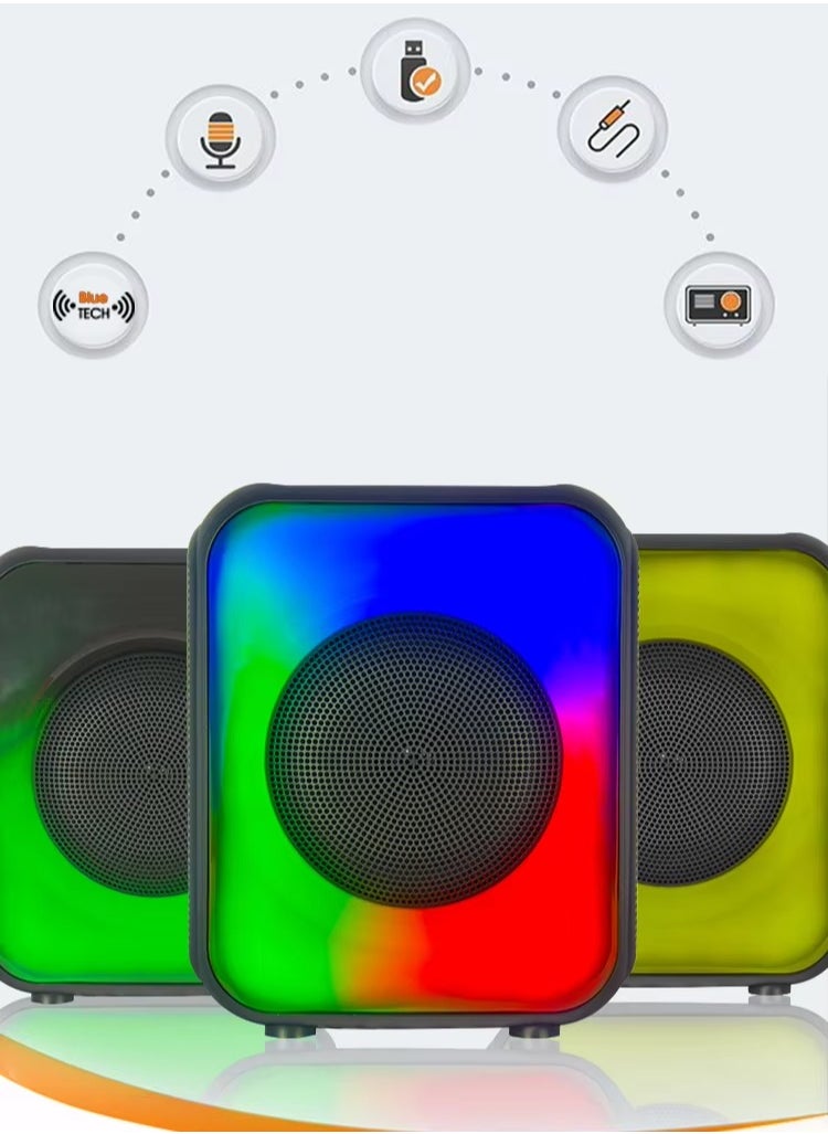 iSONIC - Led Flame Light Portable Bluetooth Speaker Is 451 - Image 1