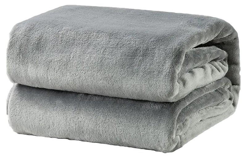 T G H Flannel Fleece Double Size 220x240cm for All Season Fluffy Blanket Warm Bed Blanket Throw for Sofa & Bed Comfortable and Soft Blanket - Image 1