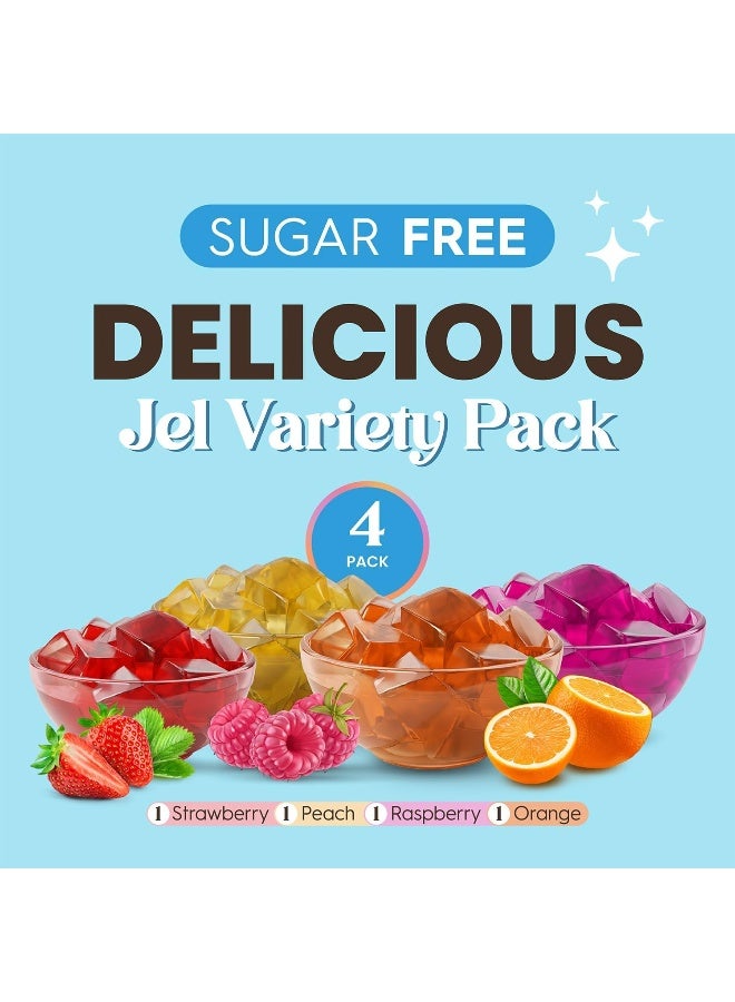 Simply Delish Sugar Free Jel Dessert Variety Pack - Image 3