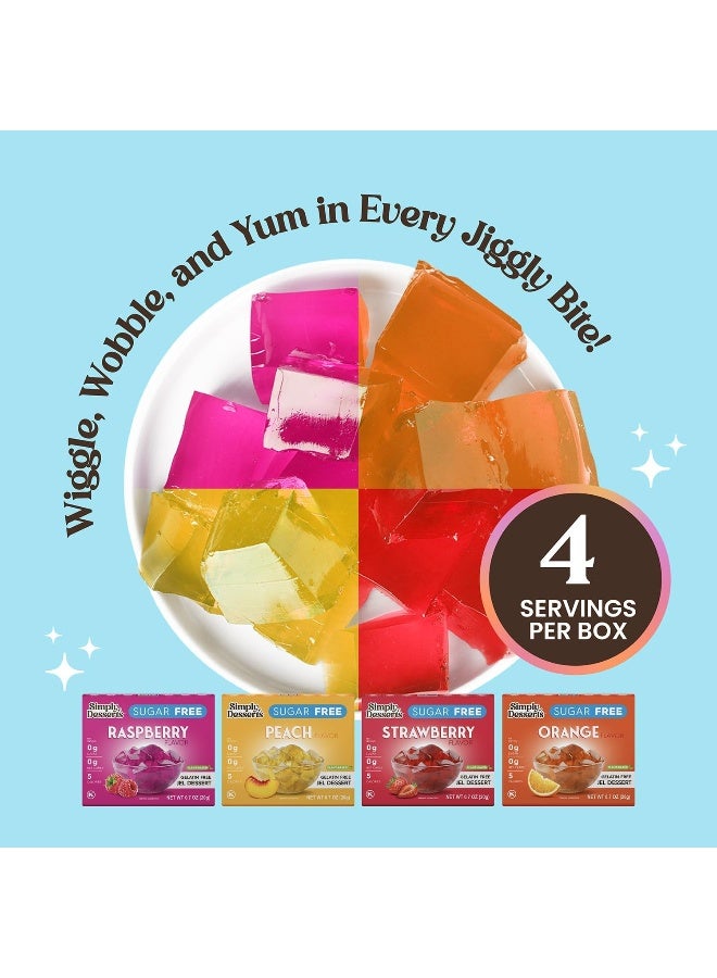 Simply Delish Sugar Free Jel Dessert Variety Pack - Image 5