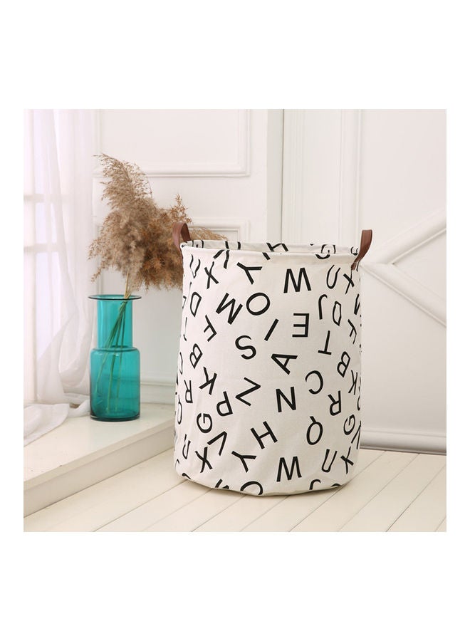 NIBEMINENT Nordic Style Baby Kids Laundry Basket White - Image 2