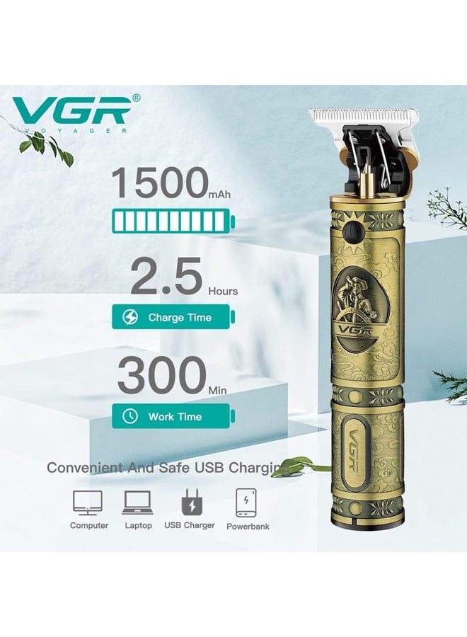 VGR V-085 Electric Shaving Machine Gold - Image 2