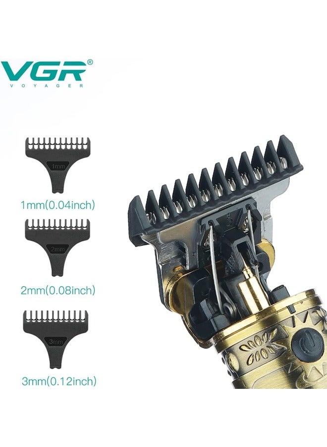 VGR V-085 Electric Shaving Machine Gold - Image 5