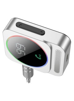 Bluetooth 5.3 Aux Adapter, Wireless Audio Receiver for Car/Home Stereo/Speaker/Wired Headphones | Dual AUX Outputs, RCA AUX 3.5mm Bluetooth Music Receiver for Car Audio System
