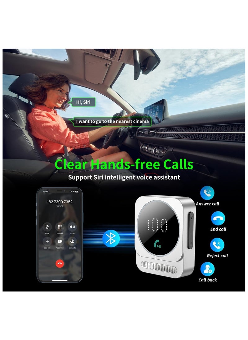 Generic Bluetooth 5.3 Aux Adapter, Wireless Audio Receiver for Car/Home Stereo/Speaker/Wired Headphones | Dual AUX Outputs, RCA AUX 3.5mm Bluetooth Music Receiver for Car Audio System  - Image 3