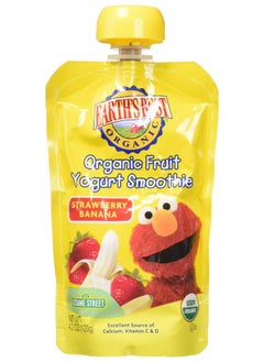 Earth's Best Earth's Best Sesame Street Fruit Yogurt Smoothies - Strawberry Banana - 4.2 oz - 6 pk  - Image 1