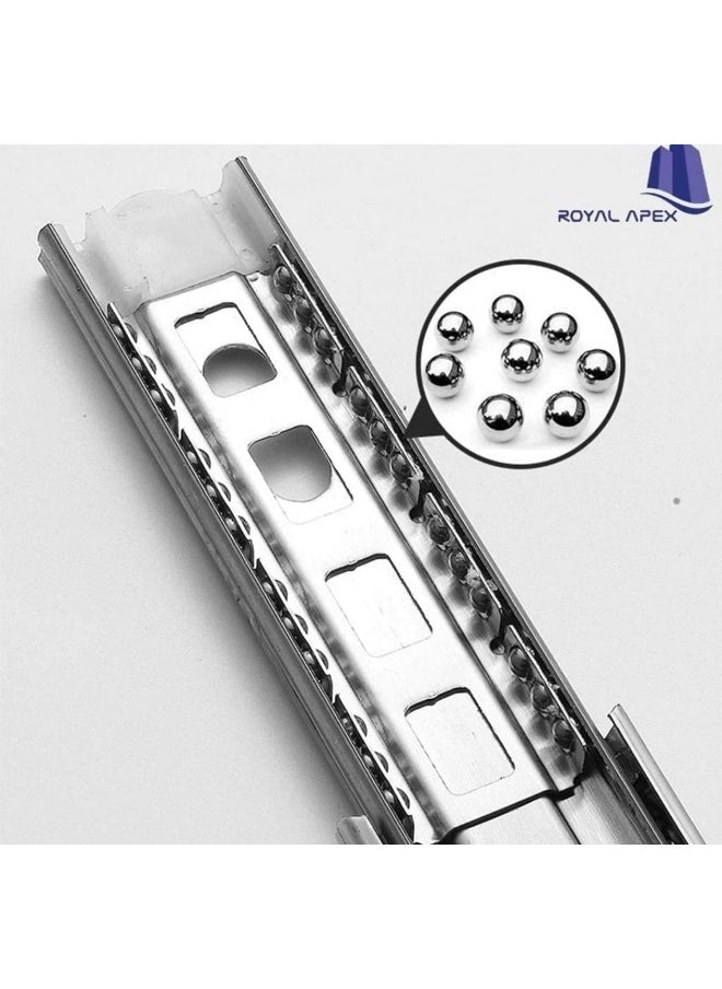 Royal Apex Royal Apex Soft Closing Steel Ball Bearing Drawer Slide Rail Runner (22 inch (55cm))  - Image 2