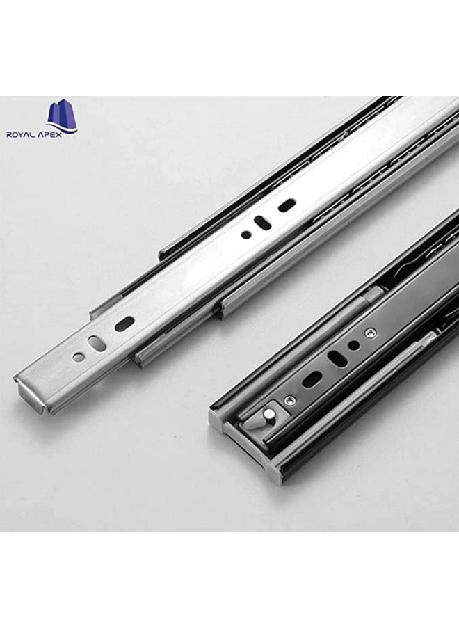 Royal Apex Royal Apex Soft Closing Steel Ball Bearing Drawer Slide Rail Runner (22 inch (55cm))  - Image 3