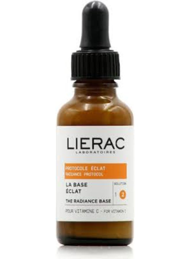 Lierac Radiance Protocol The Radiance Base Pure Vitamin C Serum 30ml - Image 3