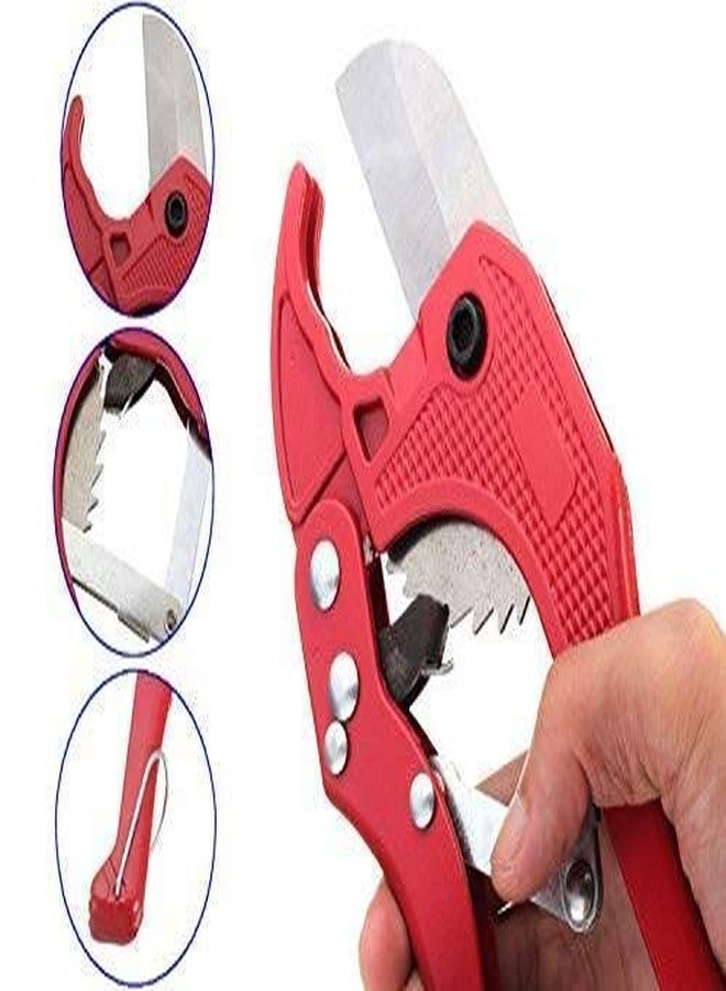 Inditrust High Quality 3~42mm Cutter for PVC, Plastic, PPR, Vinyl & Rubber Tube High Quality 3~42mm Aluminum Plastic PVC Pipe Cutter Pipe Cutter Purple - Image 4