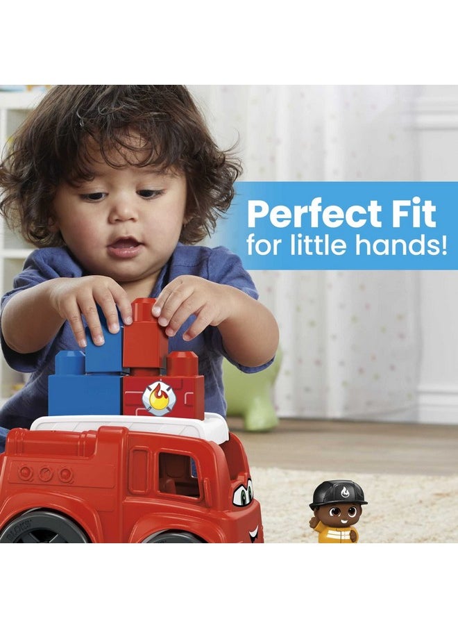 Mega Brands Mega Bloks First Builders Freddy Fire Truck GCX09, Building Toys for Toddlers (6 Pieces)  - Image 2