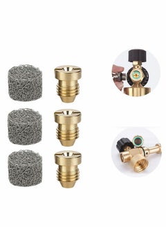 Excefore Foam Cannon Orifice Nozzle Tips and Maker, Universal 1.1 mm Thread Mesh Filter for Pressure Washer Parts, 3000 PSI (3Pcs )  - Image 1