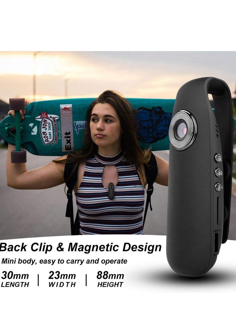 Excefore Mini Boby Camera,1080P HD Motion Detection,Portable Body Camera with Video Recording, Wearable for Daily Recording, Law Enforcement and Security Personnel, Sports Recording  - Image 5