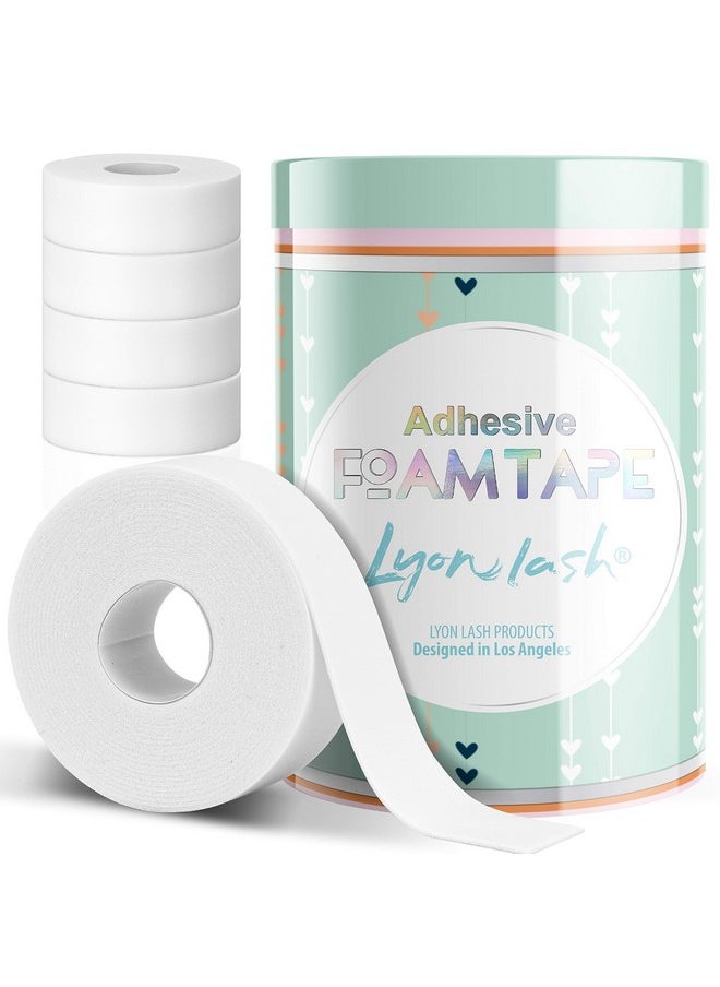 Lyon lash - Foam Tape Medical Elastic Eyelash Tapes For Eyelash Extensions Eyelash Extension Supplies Under Eye Pads Lint Free Patches Hypoallergenic Latex Free (1 Inch X 4) - Image 1