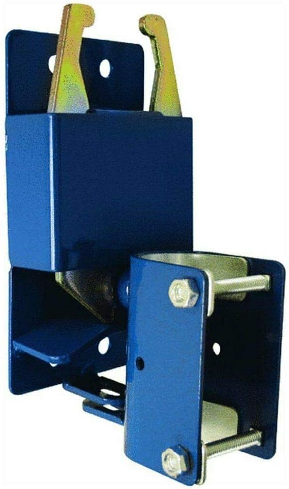 SpeeCo Genuine Two Way Lockable Gate Latch Blue Perfect for Farms Pastures and Ranches Part Number S16100100 - Image 1