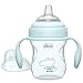 Chicco Transition Sippy Cup for Babies 4 Months 7oz Training Cup with Soft Silicone Spout Easy Grip Removable Handles Measurement Markings BPA Free Sage - Image 2