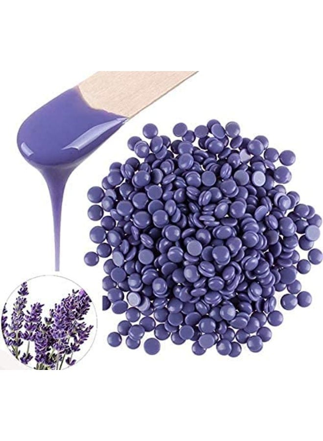 WAX BEANS Hard Wax Beans for Hair Removal, Purple, 500g. - Image 3