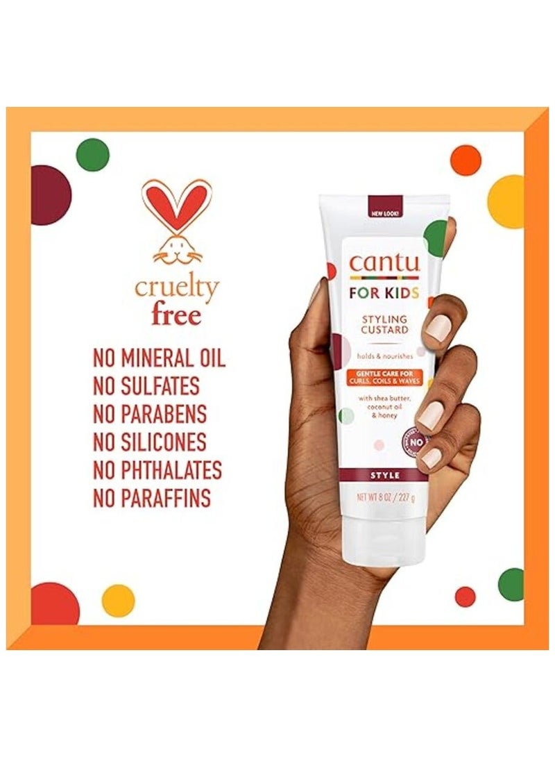Cantu Care for Kids Sulfate-Free Styling Custard with Shea Butter 227 g - Image 4