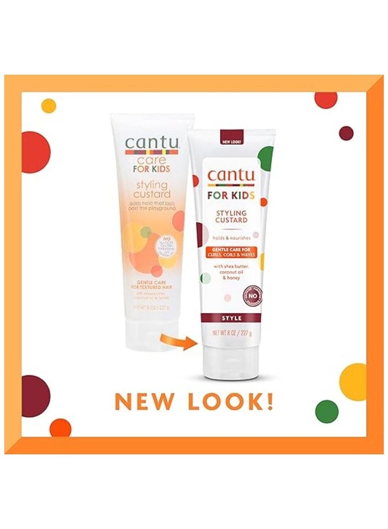Cantu Care for Kids Sulfate-Free Styling Custard with Shea Butter 227 g - Image 3