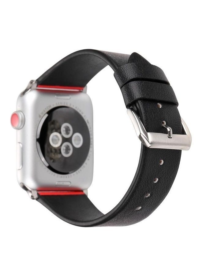 NIBEMINENT Love Series Leather Replacement Watchbands For Apple Watch 7/6/5/4/3/2/1/SE 45/44/42mm Multicolour - Image 2