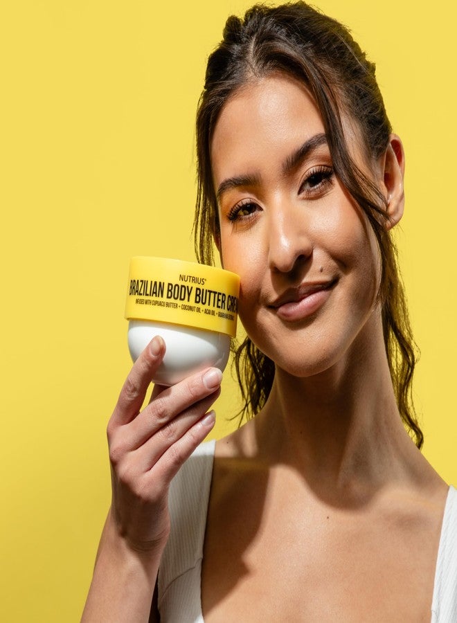 nutrius كريم زبدة الجسم البرازيلية نوتريوس، 6 أونصة سائلة - Image 3