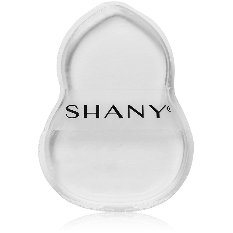 SHANY Stay Jelly Silicone Sponge - Clear & Non-Absorbent Makeup Blending Sponge for Flawless Application with Foundation - HOURGLASS