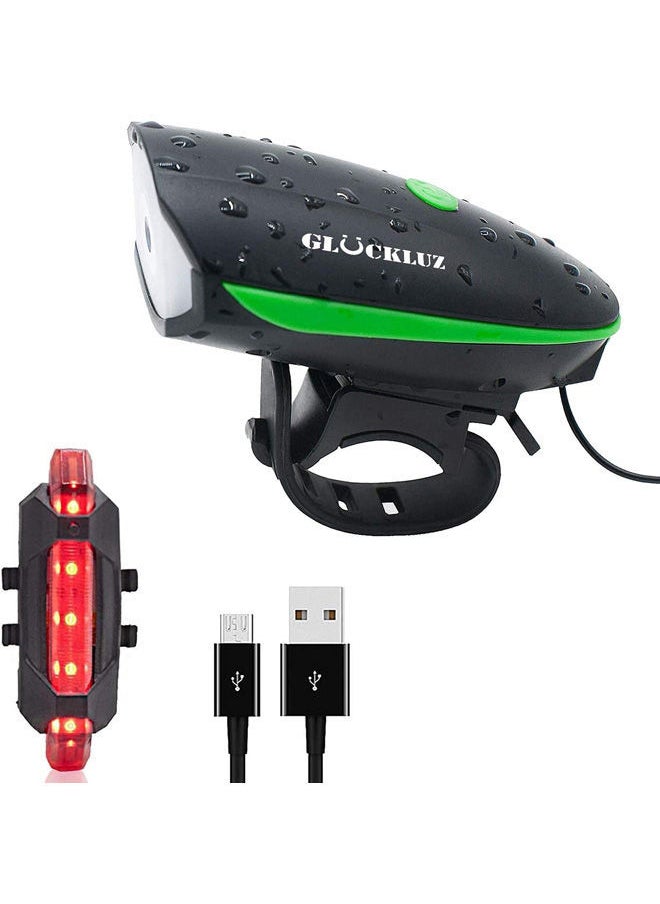 gluckluz Bike Front Light & Taillight Set  - Image 1
