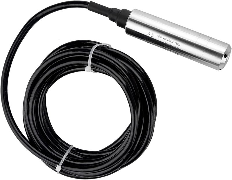 Generic 4-20mA Liquid Level Sensor High Reliability for Water Level Detection in 0-5m Range Stainless Steel - Image 1