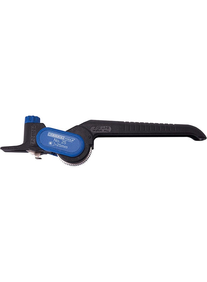 Weicon Dismantling Tool No. 25 | Stripping of cables with 5mm sheath thickness | Longitudinal & circular cuts | Wire protection | Replaceable turning blade - Image 1