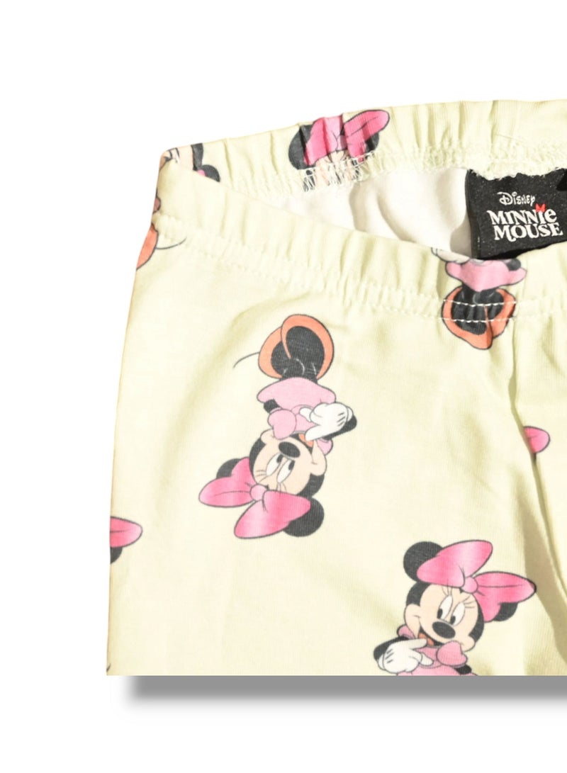 MINNIE MOUSE - GIRLS LEGGINGS AOP - Image 2
