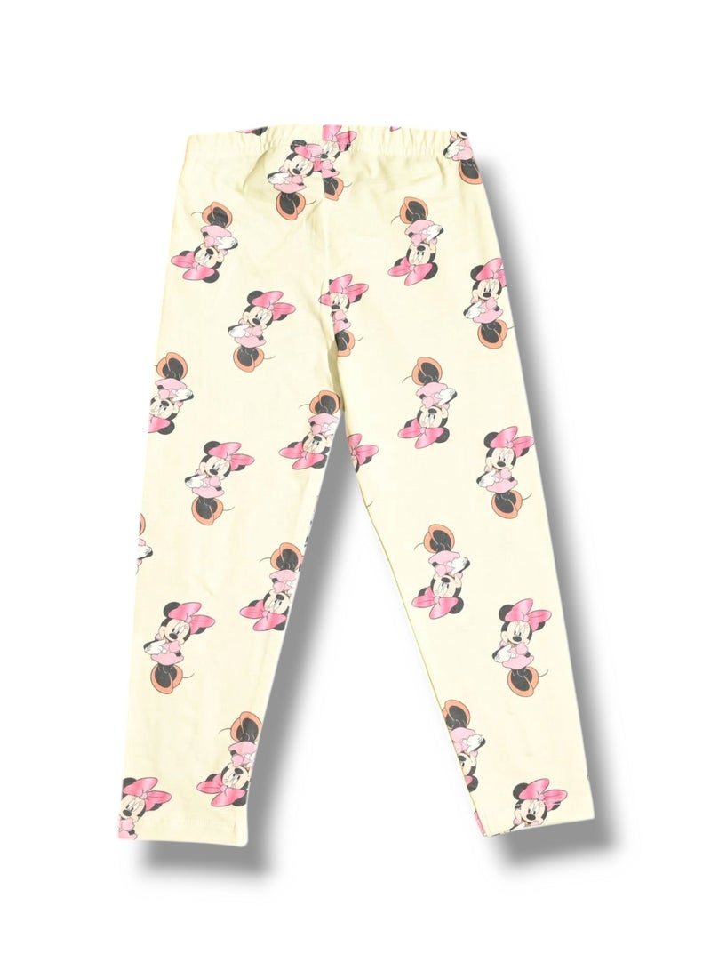 MINNIE MOUSE - GIRLS LEGGINGS AOP - Image 4
