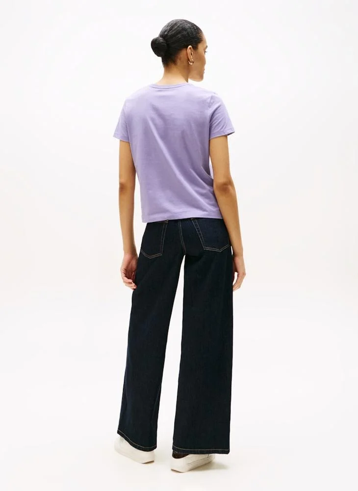 تومي هيلفيغر Graphic Crew Neck T-Shirt