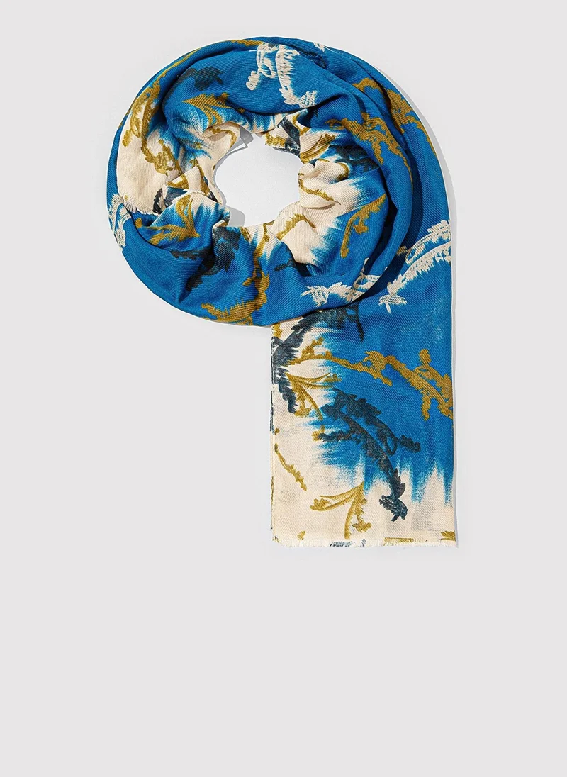 Mavi Printed Shawl