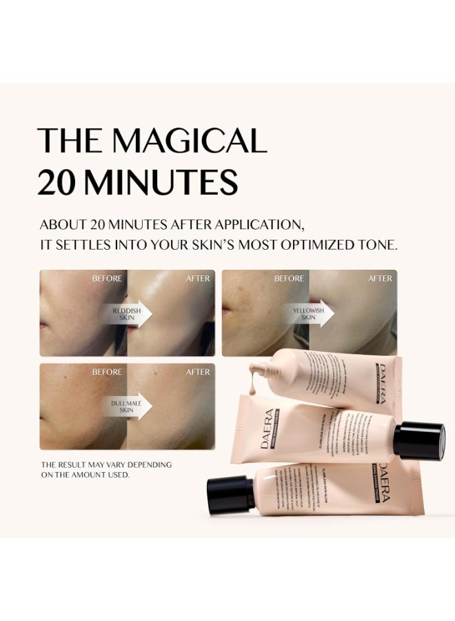 DAERA Kang Shining Korean BB Tinted Moisturizer Cream (1 Color,Neutral), Self Adjusting BB Cream,1.35 fl oz, Glowing Skin Natural Makeup, Buildable Coverage, Lightweight - Image 3