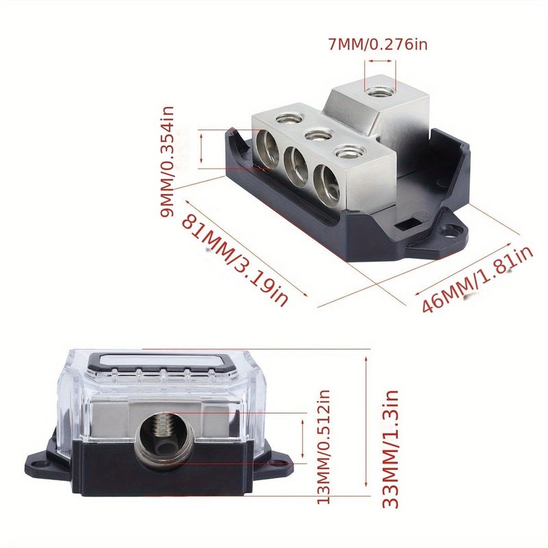 Db 61 Power Distribution Block 1 Input 0 2 4 Gauge 2 3 4 Output 4 8 Gauge - Image 4