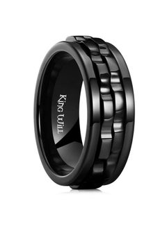 Mens Boys Black Gear Spinner Rings Stainless Steel Fidgets Two Black Gear Fidget Ring Anxiety Ring For Men Women Toy Stress Free Cool Wedding Band 10 - pzsku/ZCBBC9B7438B52C878CD6Z/45/_/1687933735/1ebf86b9-3550-4a3e-bc01-591044fb5924