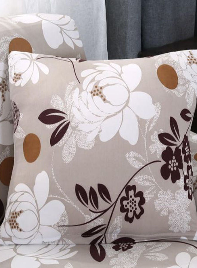 نيبمينينت غطاء أريكة انزلاقي بنقشة زهور مطبوعة بتصميم كلاسيكي متعدد الألوان 90x140سنتيمتر - Image 3