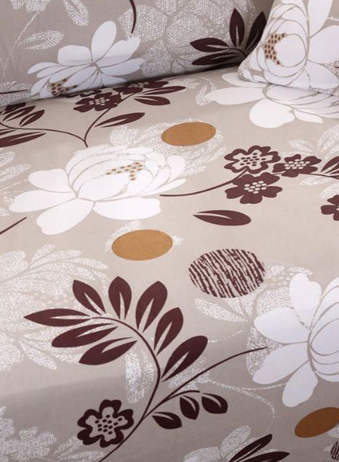 نيبمينينت غطاء أريكة انزلاقي بنقشة زهور مطبوعة بتصميم كلاسيكي متعدد الألوان 90x140سنتيمتر - Image 4