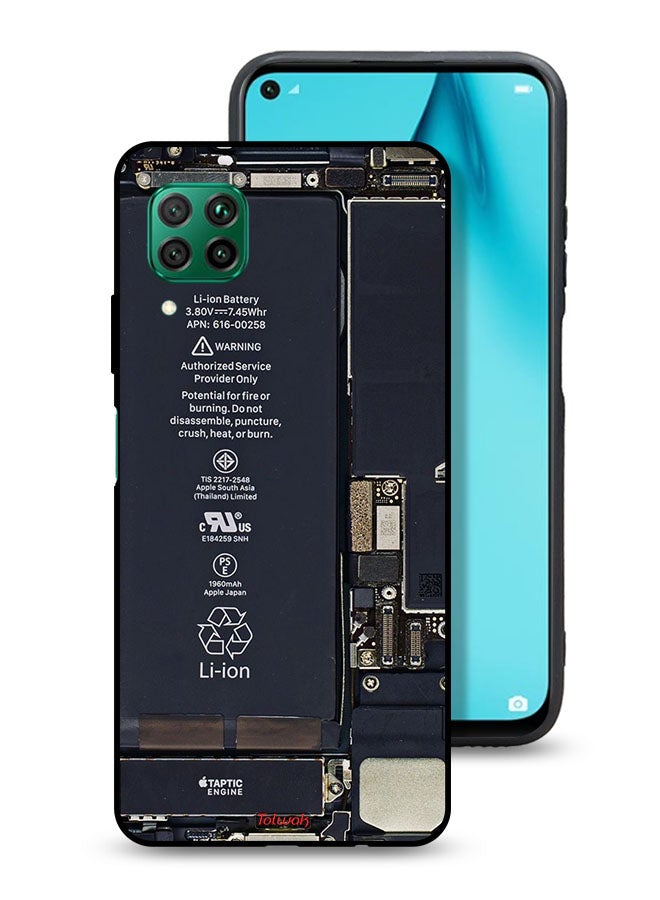 Tolwak Huawei nova 7i Protective Case Cover Phone Circuit Pattern - Image 1