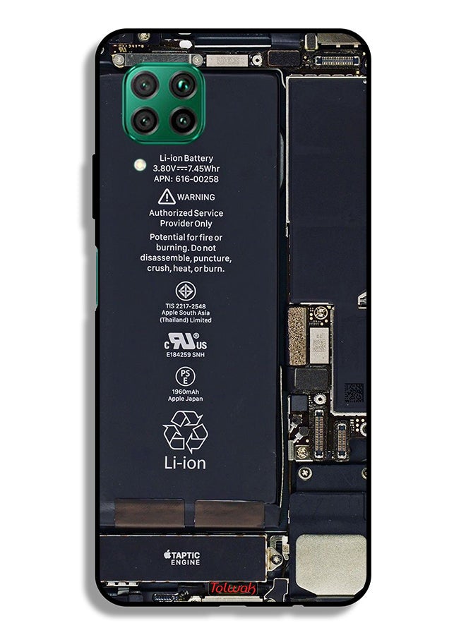 Tolwak Huawei nova 7i Protective Case Cover Phone Circuit Pattern - Image 2