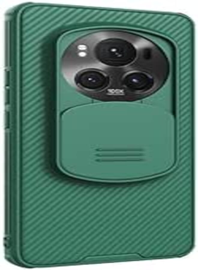 FASHION MANIA for Honor Magic 6 Pro 5G CamShield Pro Case Nillkin Camera Slide Protection Cover (Green) 