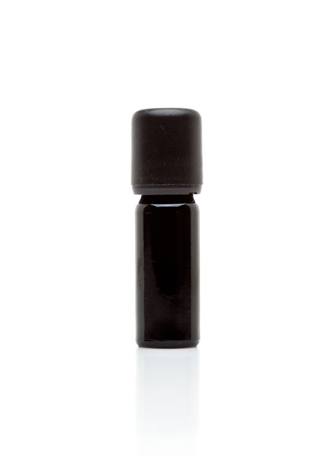 Infinity Jars 5 ML (0.17 fl oz) Ultraviolet Black Glass Euro Dropper Bottle Leak‑Proof Travel Tincture Vial for Essential Oils, Serums, Herbal Extracts, Micro‑Dose - Image 1