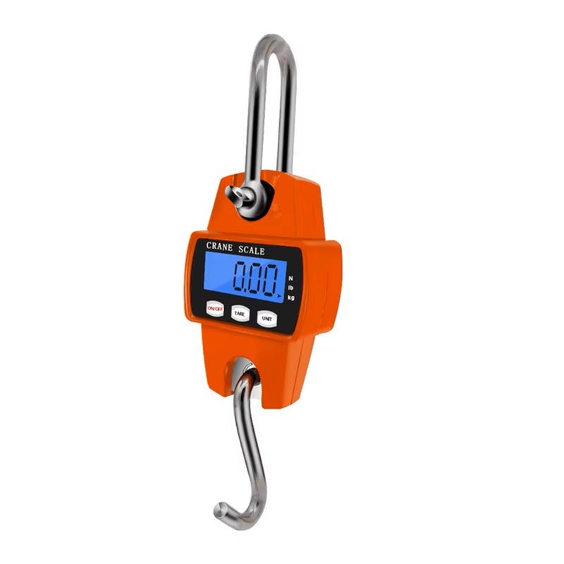 Digital Scale 300kg 660lb Digital LCD Hanging Scale Small Industrial Crane Scale Heavy LCD Portable - Image 1